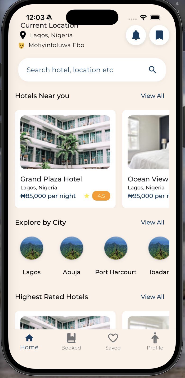 Lodgix hotel management dashboard