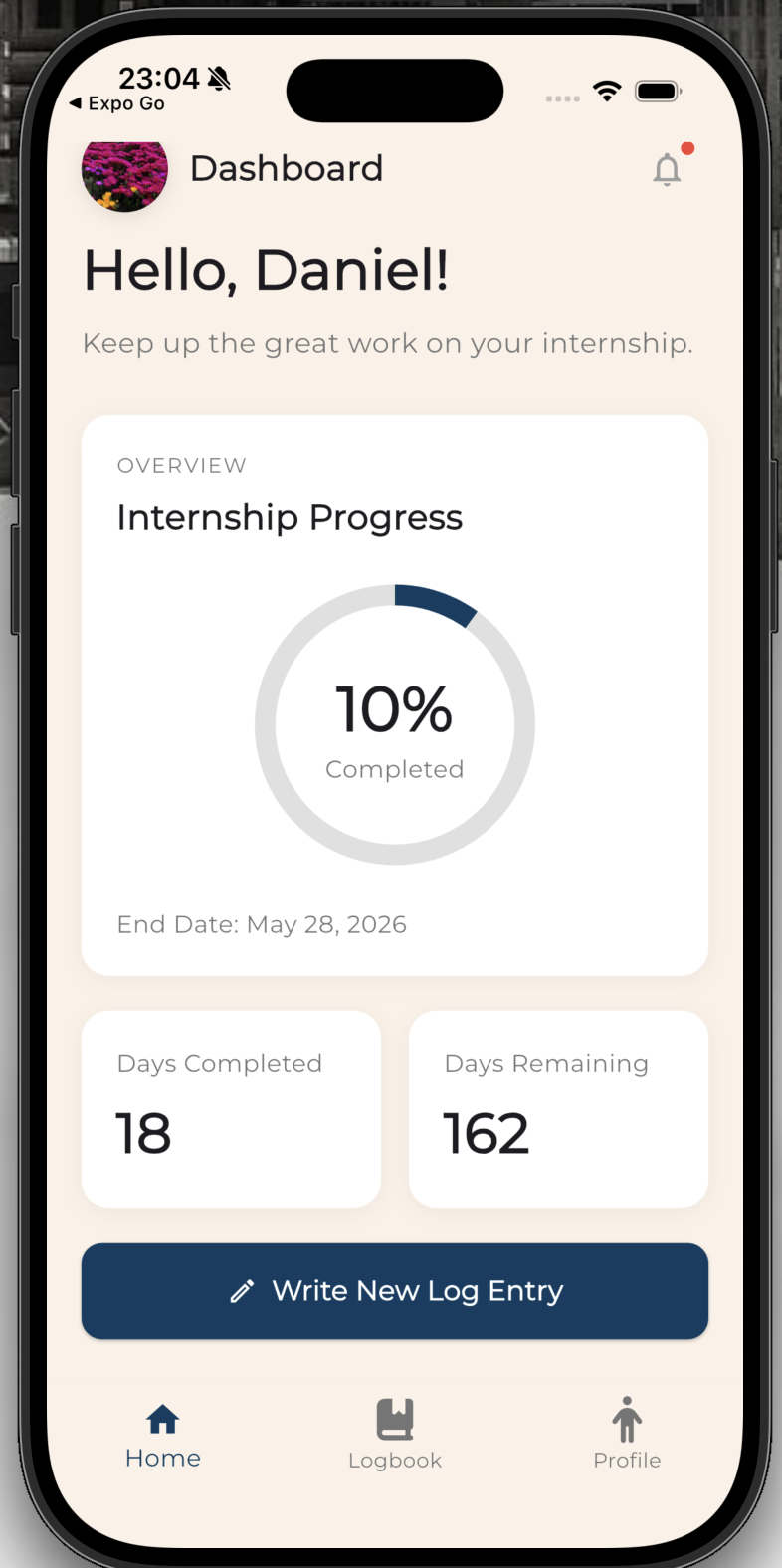 SIWES360 student dashboard