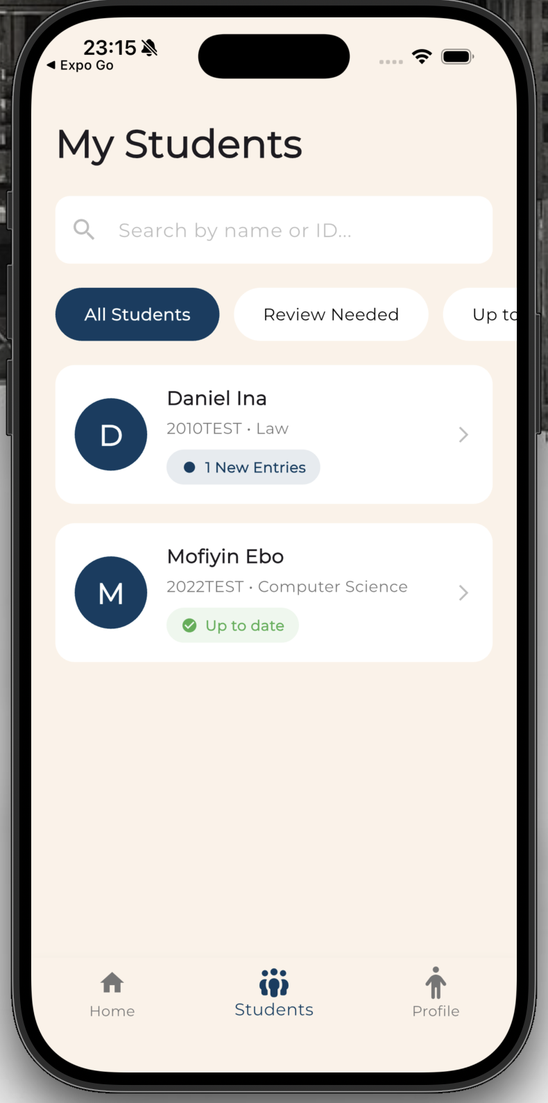 SIWES360 Students Page