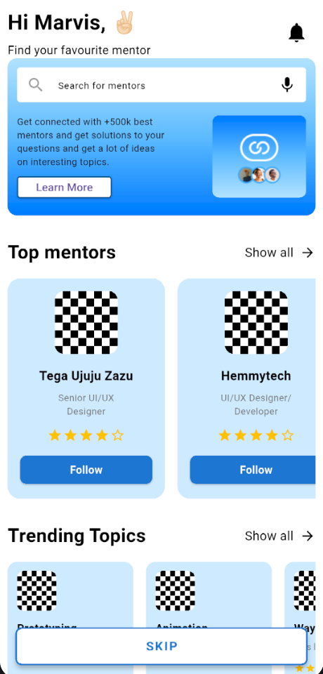 Mentor Matching